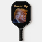 Trump/Cover Up Pickleball Paddle ピックルボールラケット (裏面)