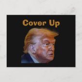 Trump/Cover Up Postcard ポストカード (正面)