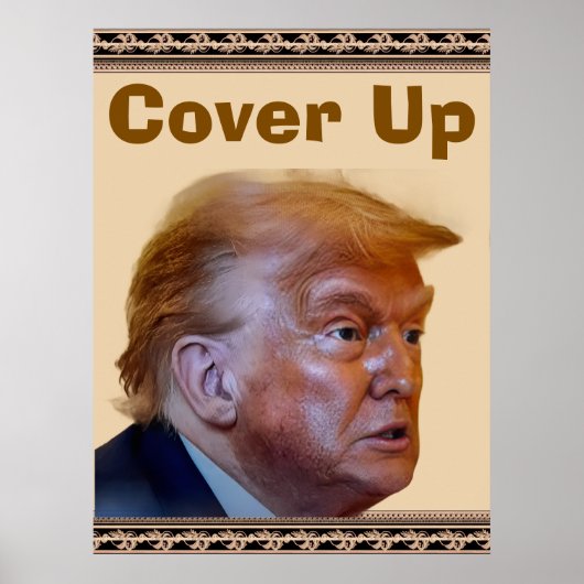 Trump/Cover Up Poster ポスター (正面)