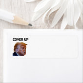Trump Cover Up Return Address Label ラベル (インサイチュ)