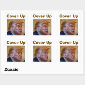 Trump/Cover Up Sticker スクエアシール (シート)