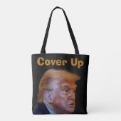Trump/Cover Up Tote Bag トートバッグ (裏面)