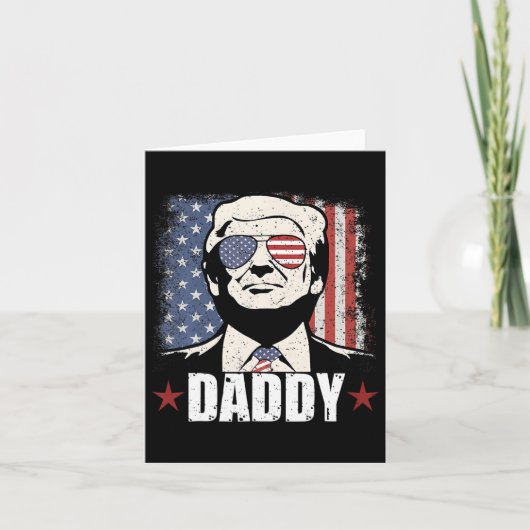 Trump Daddy 2025 Official Trump Daddy Funny 1  カード (正面)