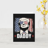 Trump Daddy 2025 Official Trump Daddy Funny 1  カード (黄色い花)