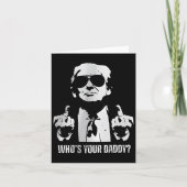 Trump Daddy Shirt  カード (正面)