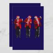 Trump Dance Christmas Card シーズンカード (正面/裏面)