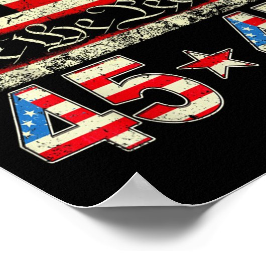 Trump Dance Troll Qr Funny Trump Dance Code Retro  ポスター (角)