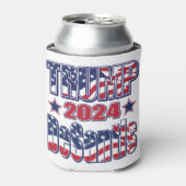 Trump-DeSantis 缶クーラー (缶正面)