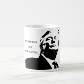 Trump/Destructive Not Constructive Coffee Mug コーヒーマグカップ (中央)
