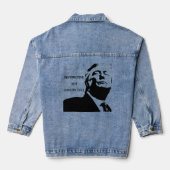 Trump/Destructive Not Constructive Denim Jacket デニムジャケット (裏面)