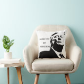 Trump/Destructive Not Constructive Throw Pillow クッション (椅子)