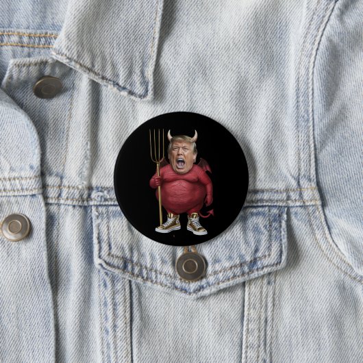 Trump Devil Button 缶バッジ (インサイチュ)