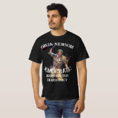 Trump DHS FBI CBP Dead Elvis Presley Toilet FLAG Tシャツ (正面フル)