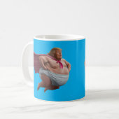 Trump Diaper Man Mug コーヒーマグカップ (正面左)