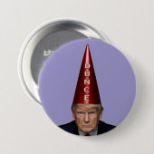 Trump Dunce Button 缶バッジ (正面&裏面)