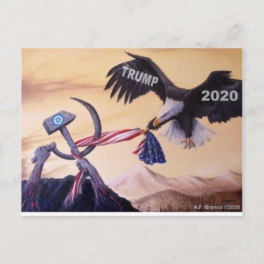 Trump Eagle 2020ポストカード ポストカード (正面)