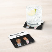 Trump/Epstein Files Beverage Coaster コースター (右側)