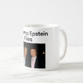 Trump/Epstein Files Coffee Mug コーヒーマグカップ (正面右)