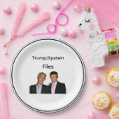 Trump/Epstein Files Paper Plate ペーパープレート (パーティー)