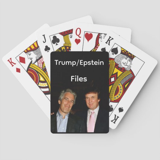 Trump/Epstein Files Playing Cards トランプ (裏面)