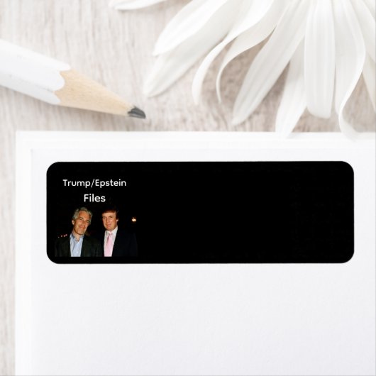 Trump/Epstein Files Return Address Label ラベル (インサイチュ)