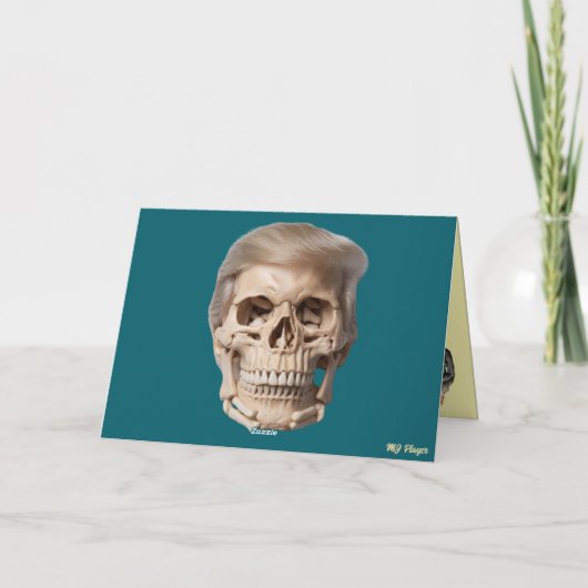 Trump Exhibit Greeting Card カード (裏面)