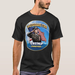 TRUMP Foreverの退役軍人 Tシャツ