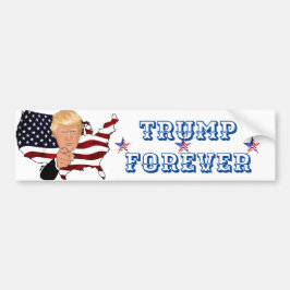 Trump Forever バンパーステッカー