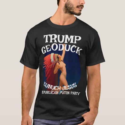 Trump Ghent Altarpiece Geoduck Jesus Republican WH Tシャツ (正面)