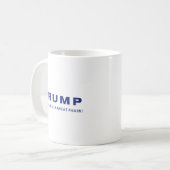 Trump Gift コーヒーマグカップ (正面左)