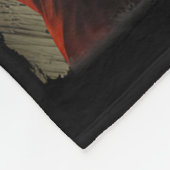 Trump Hugging An Orange Cat 2025 Make Cats Safe Ag フリースブランケット (角)