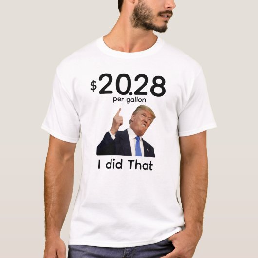 Trump I Did That Shirt Tシャツ (正面)
