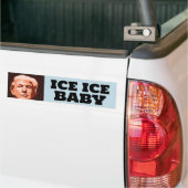 TRUMP ICE ICE BABYBUMPER STICKER バンパーステッカー (トラック上)