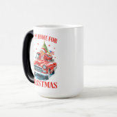 Trump I'll Be Home for Christmas モーフィングマグカップ (正面左)