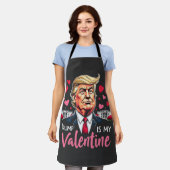 Trump is My Valentine Inauguration Day President   エプロン (着用した状態)