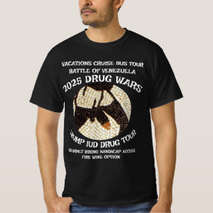 TRUMP IUD カリブ海 ドラッグ戦争ツアー 2026 Tシャツ
