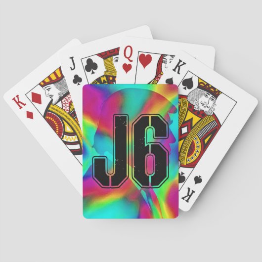 Trump J6 Silhouette Classic Playing Cards トランプ (裏面)