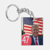 Trump keychain キーホルダー (正面左)