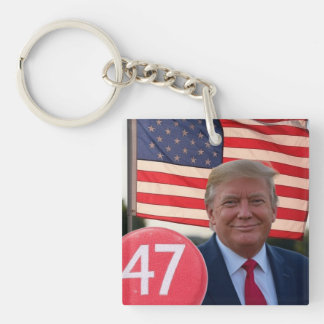 Trump keychain キーホルダー