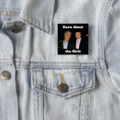 Trump/Knew About the Girls Button 缶バッジ (インサイチュ)