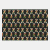 Trump Make Christmas Great Again ラッピングペーパーシート (正面3)