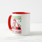 Trump Make Christmas Great Again Christmas Gift  マグカップ (正面左)