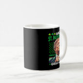 Trump Make St Patricks Day Great Again Irish Ameri コーヒーマグカップ (正面右)