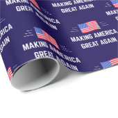 Trump Making America Great Again ラッピングペーパー (ロールコーナー)