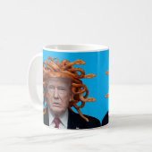 Trump Medusa Mug コーヒーマグカップ (正面左)