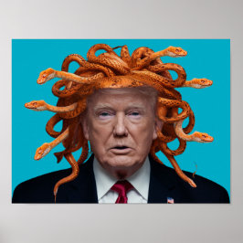 Trump Medusa Poster ポスター