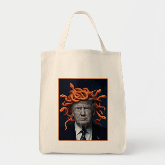 Trump Medusa Tote トートバッグ (正面)