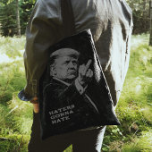 Trump Middle Finger 2026 Meme Funny トートバッグ