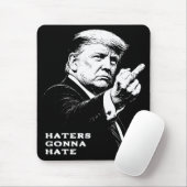 Trump Middle Finger 2026 Meme Funny マウスパッド (マウス)