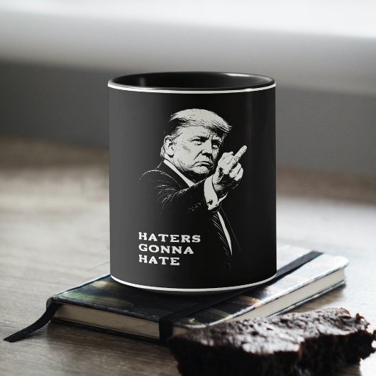 Trump Middle Finger 2026 Meme Funny マグカップ